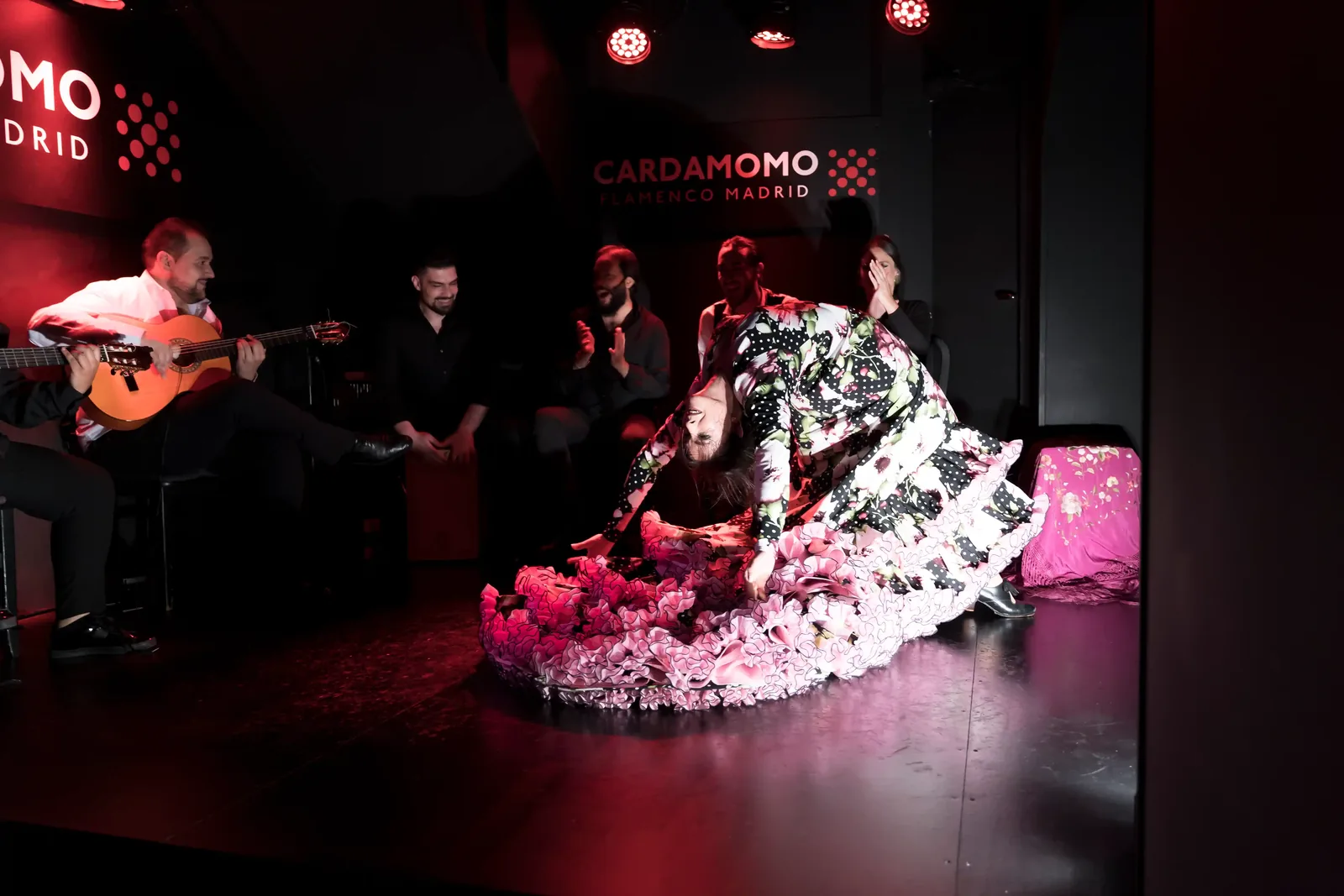 Live flamenco performance at Cardamomo Tablao Flamenco Madrid